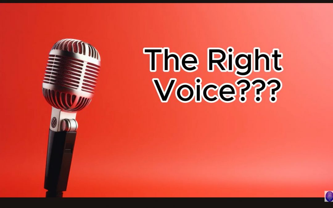How to Choose the Right Voice Actor for Your Brand.